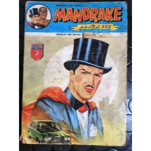 Mandrake Sihirbazlar Kralı Tay Albüm Cilt 157 Sahte Başkan (231 Sayılık Albüm, Kapak Yalçın) BKZ