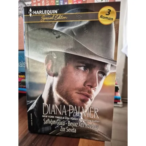 HARLEQUIN Saflığın Gücü / Beyaz Atlı Kovboy / Zor Sevda (3 Roman Tek Kitap, Special Edition)