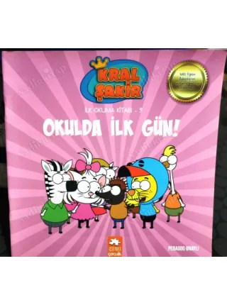 Okulda İlk Gün * Kral Şakir İlk Okuma Kitabı 9