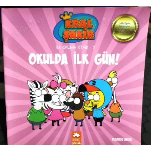 Okulda İlk Gün * Kral Şakir İlk Okuma Kitabı 9