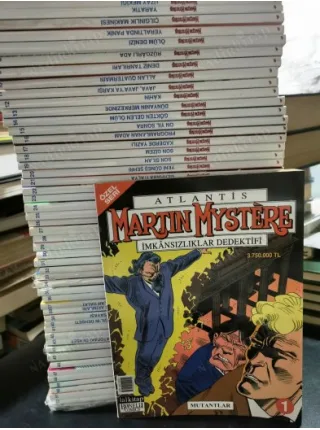 Martin Mystere - Atlantis Özel Seri Sayı 1 - 53 (9 sayı Eksik , 44 Sayı )