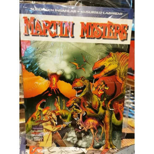 Martin Mystere Efsanevi Maceraları Cilt 6 Sürüngen İnsanlar * Kusursuz Labirent