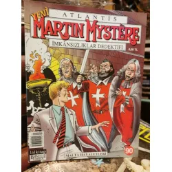 Martin Mystere Atlantis LAL * Yeni Seri * Sayı 90 * Malta Hayaletleri