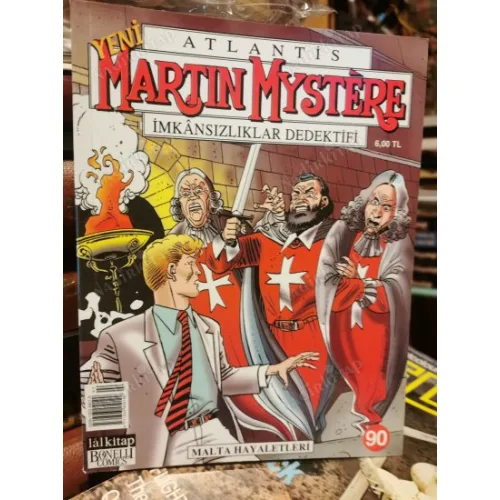 Martin Mystere Atlantis LAL * Yeni Seri * Sayı 90 * Malta Hayaletleri