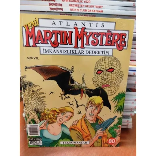 Martin Mystere Atlantis LAL * Yeni Seri * Sayı 80 * Teknomanlar