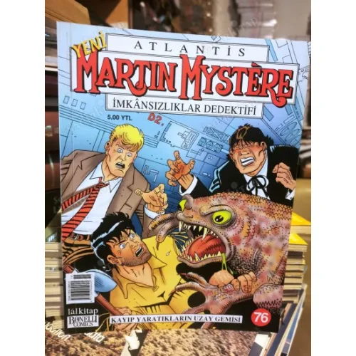 Martin Mystere Atlantis LAL * Yeni Seri * Sayı 76 * Kayıp Yaratıkların Uzay Gemisi