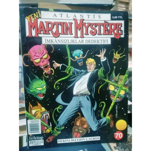 Martin Mystere Atlantis LAL * Yeni Seri * Sayı 70 * Derinliklerin Çağrısı