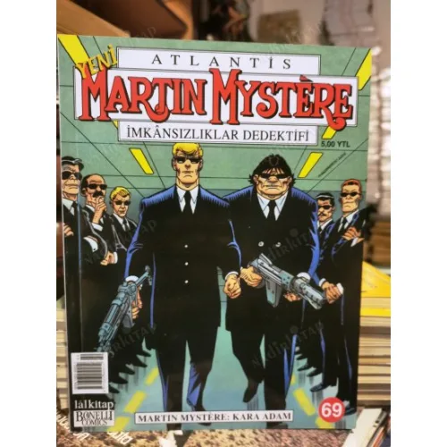 Martin Mystere Atlantis LAL * Yeni Seri * Sayı 69 * Martin Mystere Kara Adam
