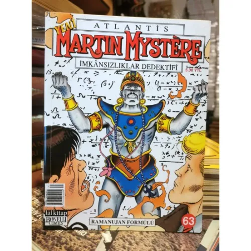 Martin Mystere Atlantis LAL * Yeni Seri * Sayı 63 * RAMANUJAN Förmülü