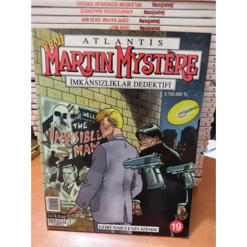 Martin Mystere Atlantis LAL * Yeni Seri * Sayı 19 * Görünmeyenin İzinde