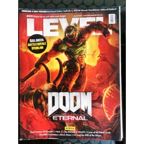 Level 279 Nisan 2020 DOOM Eternal, Battle Royale Oyunları, Final Fantasy VII Remake, Nioh 2, Division 2 WoNY, Curse of Dead Gods, Beatiful Desolation