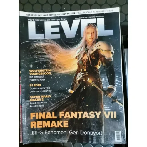 Level 271 Ağustos 2019 Fınal Fantasy VII, Wolfenstein Youngblood, F1 2019, Super Mario Maker 2, Outer Wild, FIA European Truck, Sea of Solitude