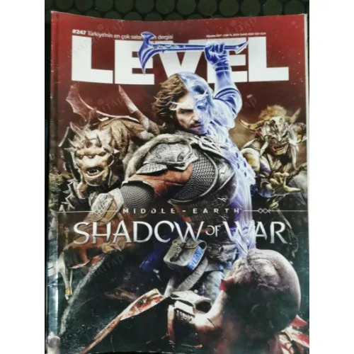 Level 247 Ağustos 2017 Shadow of War, Distopya ve Oyunlar, Tokyo 42, Final Fantasy XIV, Pyre, Get Even, Nex Machina, Dawn of Andromedea