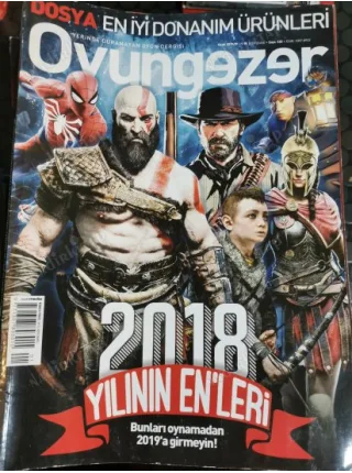 OyunGezer 135 Ocak 2019 Yılın Enleri 2018, Just Cause 4, Beholder 2, Gris, DayZ, Artifact, Kenshi, Mutant Year Zero, Escape Doodland