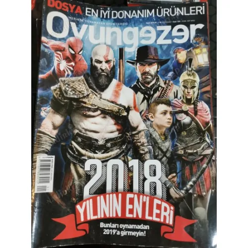 OyunGezer 135 Ocak 2019 Yılın Enleri 2018, Just Cause 4, Beholder 2, Gris, DayZ, Artifact, Kenshi, Mutant Year Zero, Escape Doodland