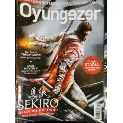 OyunGezer 138 Nisan 2019 SEKIRO Shadows Die Twice, Google STADIA, Devil May Cry 5, Tom clancy OyunGezer 138 Nisan 2019 SEKIRO Shadows Die Twice, Google STADIA, Devil May Cry 5, Tom clancy