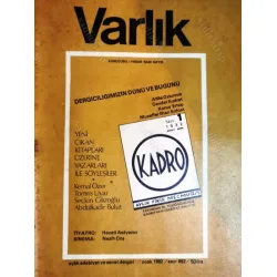 Varlık 892 Dergiciliğimizin Dünü ve Bugünü, Attila Özkırımlı Cevdet Kudret Konur Ertop, Kadro Dergisi Edebiyat Anlayışı, Söyleşi Tomris Uyar Kemal Öze Varlık 892 Dergiciliğimizin Dünü ve Bugünü, Attila Özkırımlı Cevdet Kudret Konur Ertop, Kadro Dergisi Edebiyat Anlayışı, Söyleşi Tomris Uyar Kemal Öze
