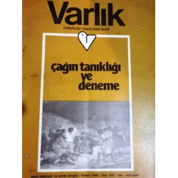 Varlık 950 Çağın Tanıklığı ve Deneme, Geleneksel şiiirimizin sesi Özdemir ince, Yazarın Özgürlüğü Samim Karagöz, Söyleşi Semra Özdamar, Atilla Jozsef Varlık 950 Çağın Tanıklığı ve Deneme, Geleneksel şiiirimizin sesi Özdemir ince, Yazarın Özgürlüğü Samim Karagöz, Söyleşi Semra Özdamar, Atilla Jozsef