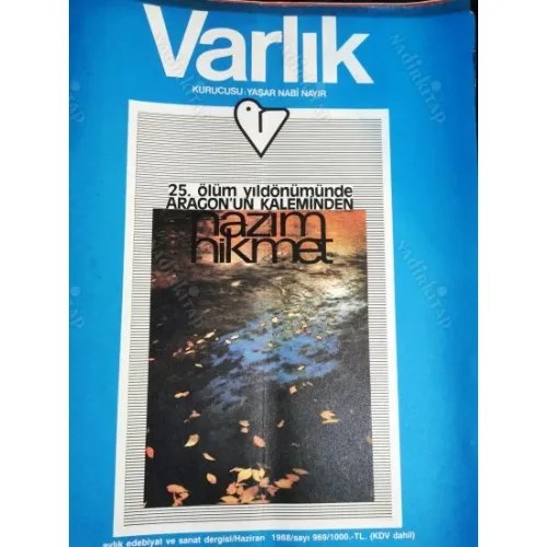 Varlık 969 Nazım Hikmet Aragon