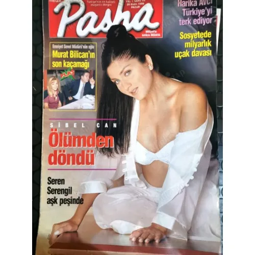 Pasha MEGA 10 25 Ekim 1998 Sibel Can Posterli, Nurseli İdiz, Çiğdem Simavi torun özlemi, Özlem Tekin, Metin Şen Ece Erken, Nil Ünal, Gülben Ergen zehi