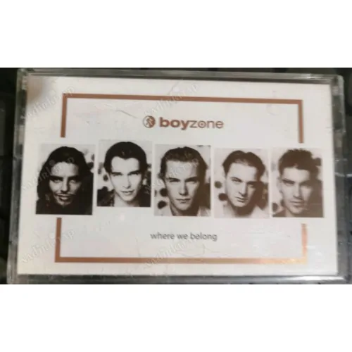 BoyZone * Where we blong PolyGram Kartonet Kaset TAM