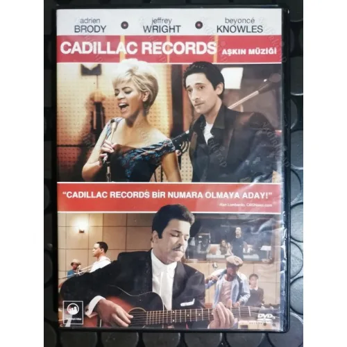 DVD Cadillac Records Aşkın Müziği (2008) Adrien Brody Jeffrey Wright Beyonce Yön Darnell Martin