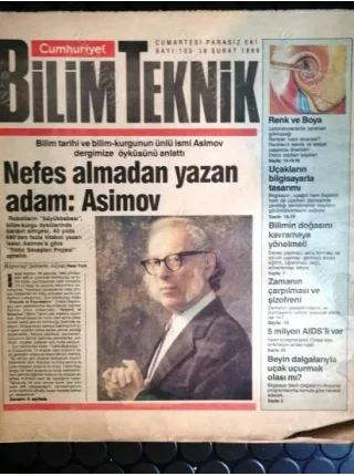 Cumhuriyet Bilim Teknik 103 Bilimin doğası, Zamanın çarpılması ve şizofreni, Sarmallar, Renkler nasıl oluşuyor, Kakao ce çikolata, Optik entegre