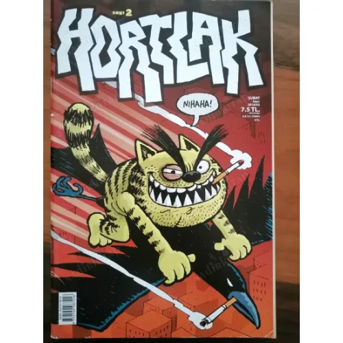 Hortlak Karikatür ve Mizah 2 2016 Galip Tekin, Levent Cantek, Cansın Çağlar, Cihan Kılıç, Emrah Ablak, Hakan Karataş, Kenan Yarar