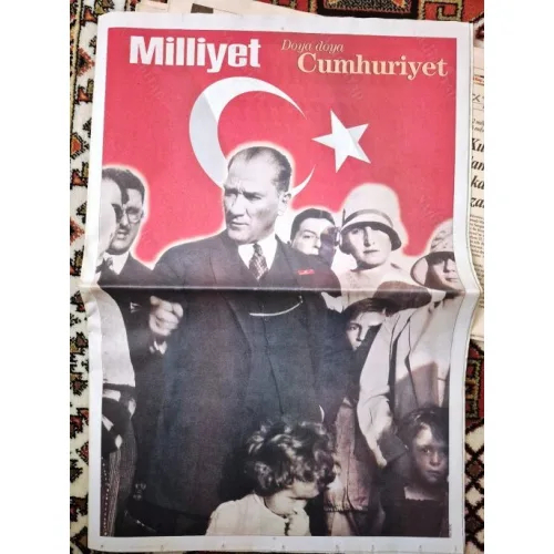 Milliyet 29 Ekim 1998 Cumhuriyet Bayramı Özel Eki Doya Doya Cumhuriyet 28 sayfa