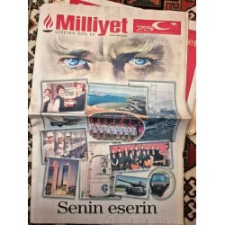 Milliyet 29 Ekim 1998 Cumhuriyet Bayramı Özel Eki 28 sayfa Milliyet 29 Ekim 1998 Cumhuriyet Bayramı Özel Eki 28 sayfa