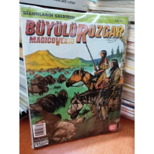 Büyülü Rüzgar | Magico Vento Sayı 92 Bizonların Saldırısı Tam Macera (131 Sayılık Seri)