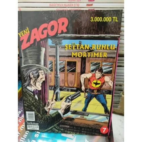 Zagor Sayı 7 Şeytan Ruhlu MORTIMER (Yeni Seri)