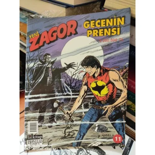 Zagor Sayı 11 Gecenin Prensi (Yeni Seri)