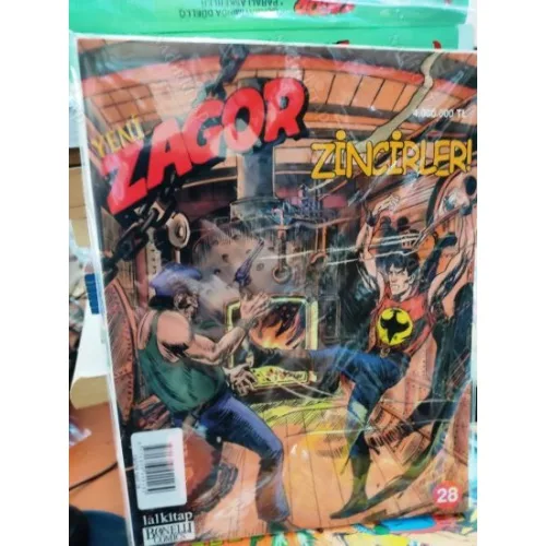 Zagor Sayı 28 Zincirler! (Yeni Seri)