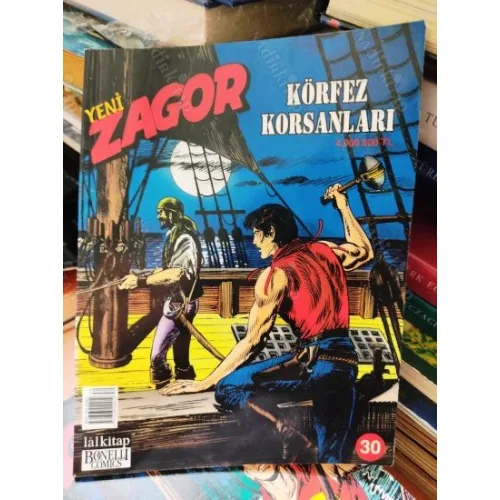Zagor Sayı 30 Körfez Korsanları (Yeni Seri)