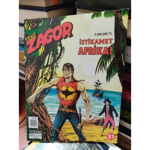 Zagor Sayı 31 İstikamet Afrika! (Yeni Seri)