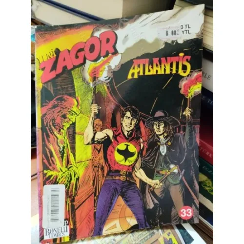 Zagor Sayı 33 ATLANTİS (Yeni Seri)