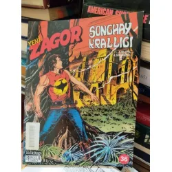 Zagor Sayı 36 SONGHAY Krallığı (Yeni Seri)