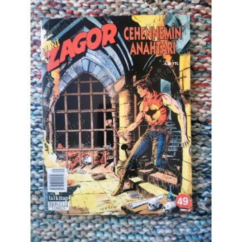 Zagor Sayı 49 Cehennemin Anahtarı (Yeni Seri)