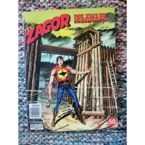 Zagor Sayı 50 DELAWARE! (Yeni Seri)