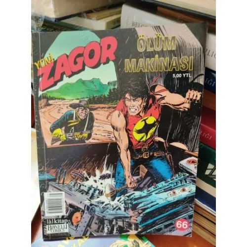 Zagor Sayı 66 Ölüm Makinası (Yeni Seri)