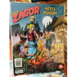 Zagor Sayı 74 Acele Hüküm (Yeni Seri)