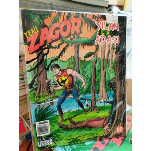 Zagor Sayı 80 Yılan Adası (Yeni Seri)