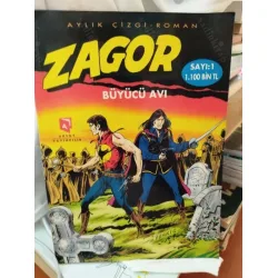 Zagor Aksoy Sayı 1 * Büyücü Avı (15 lik Seri, Büyük Boy) Zagor Aksoy Sayı 1 * Büyücü Avı (15 lik Seri, Büyük Boy)