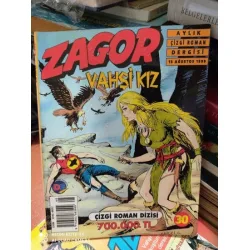 Zagor AD Yayıncılık-Doğan Edmont Sayı 30 Vahşi Kız (32lik Seri, Kuşe Baskı) Zagor AD Yayıncılık-Doğan Edmont Sayı 30 Vahşi Kız (32lik Seri, Kuşe Baskı)