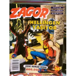 Zagor AD Yayıncılık-Doğan Edmont Sayı 24 HELLINGEN Yaşıyor (32lik Seri, Kuşe Baskı) Zagor AD Yayıncılık-Doğan Edmont Sayı 24 HELLINGEN Yaşıyor (32lik Seri, Kuşe Baskı)