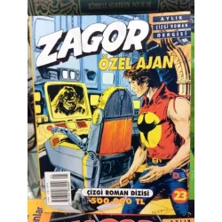 Zagor AD Yayıncılık-Doğan Edmont Sayı 23 Özel Ajan (32lik Seri, Kuşe Baskı) Zagor AD Yayıncılık-Doğan Edmont Sayı 23 Özel Ajan (32lik Seri, Kuşe Baskı)
