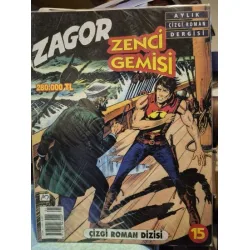 Zagor AD Yayıncılık-Doğan Egmont Sayı 15 Zenci Gemisi (32lik Seri, Kuşe Baskı) Zagor AD Yayıncılık-Doğan Egmont Sayı 15 Zenci Gemisi (32lik Seri, Kuşe Baskı)