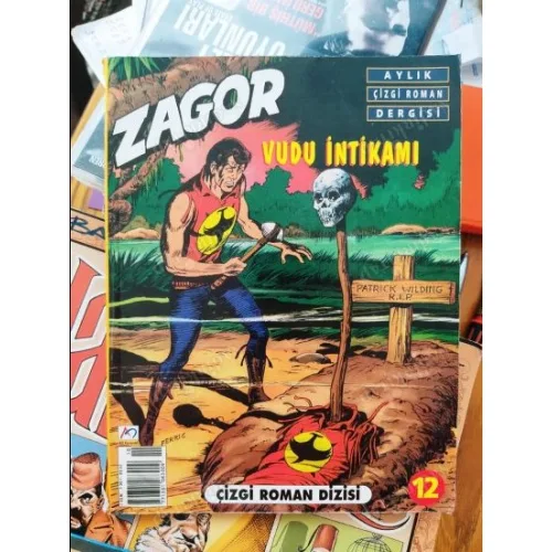 Zagor AD Yayıncılık-Doğan Egmont Sayı 12 Vudu İntikamı (32lik Seri, Kuşe Baskı)