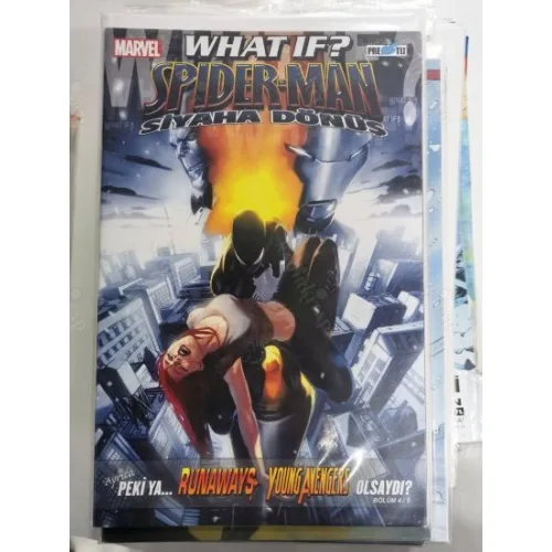 MARVEL What If? Spider-Man Siyaha Dönüş (Runaways 4/5) Comicare